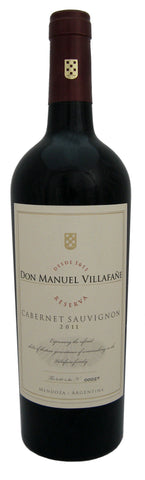 2011 Don Manuel Villafañe - Cabernet Sauvignon Mendoza